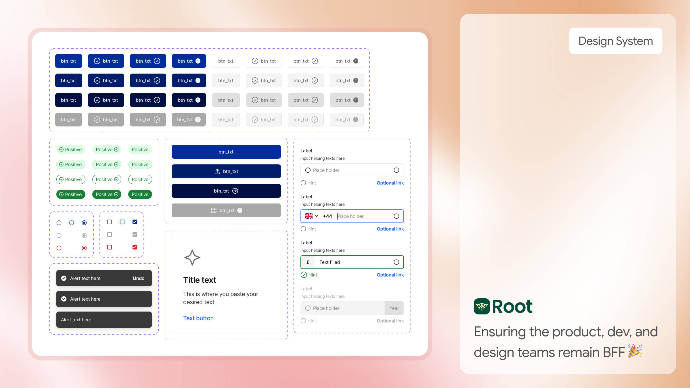 Root Design System Project